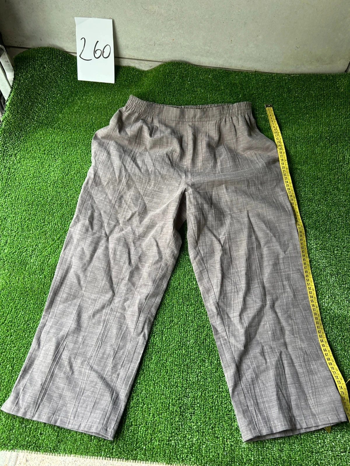 Pantalon beige gris gévana france taille 40